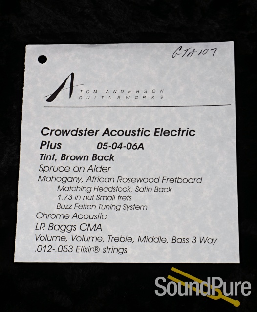 Anderson Crowdster Plus Hybrid Guitar #05-04-06A - Used — image 5