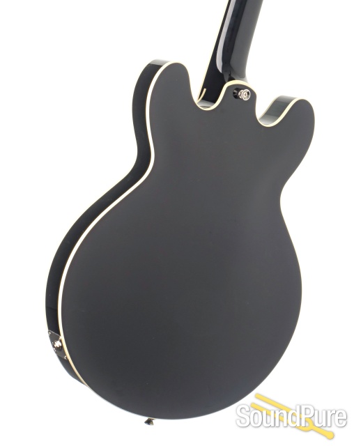 Collings I-30 LC Black Semi-Hollow Guitar #21481 - Used — image 3