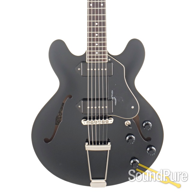 Collings I-30 LC Black Semi-Hollow Guitar #21481 - Used — image 1
