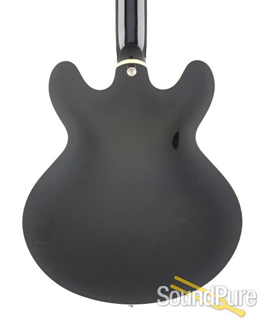 Collings I-30 LC Black Semi-Hollow Guitar #21481 - Used — image 5