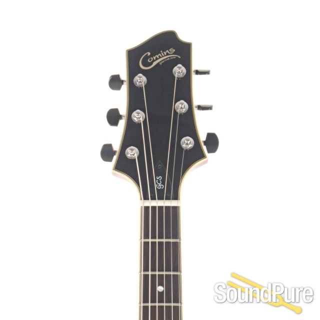 Comins GCS-16-1 Tangerine Burst Archtop Guitar #118236 — image 7