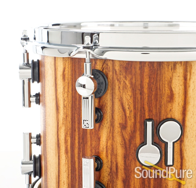 Sonor SQ2 4pcs Drum Set Medium Maple - Matte African Marble — image 4