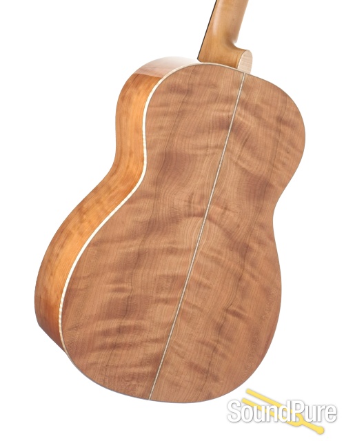 Goodall Cherry/Bear Claw Parlor Acoustic Guitar #CHP7162 — image 3