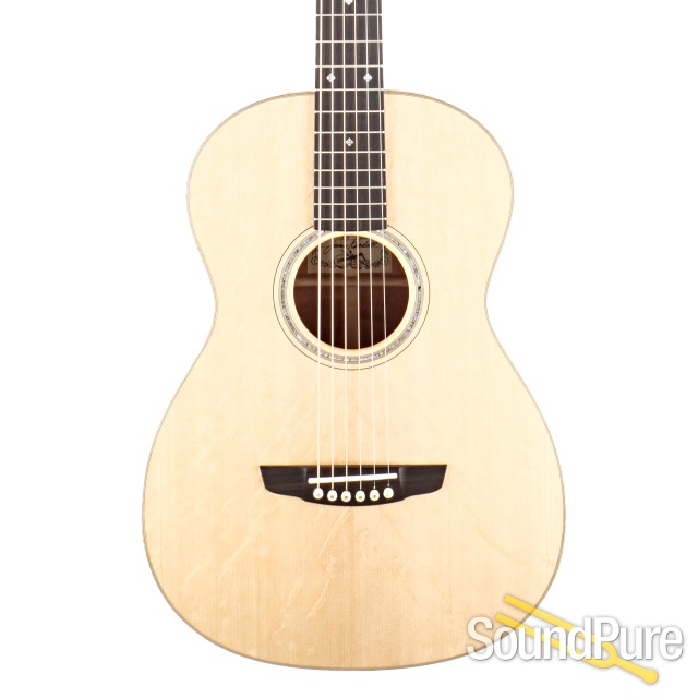 Goodall Cherry/Bear Claw Parlor Acoustic Guitar #CHP7162 — image 1