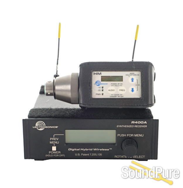 Lectrosonics R400A with HM Transmitter (HMM Block 24) - Used
