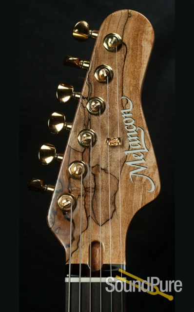 Melancon P-90 Artist Spalted Maple Electric Guitar — image 2