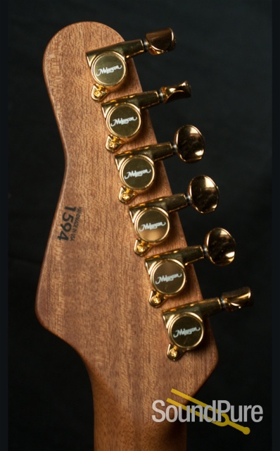 Melancon P-90 Artist Spalted Maple Electric Guitar — image 3