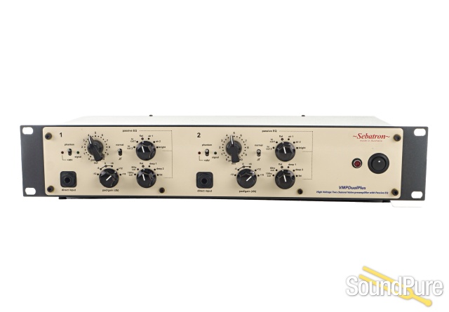 Sebatron VMPDualPlus 2 Channel Valve Mic Pre - Used — image 1