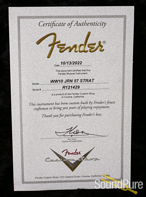 Fender CS Wildwood Journeyman Stratocaster #R121429 - Used — image 5