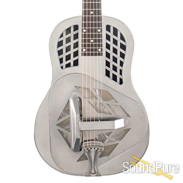 National Raw Tricone Steel Resonator Guitar #25174 — image 1