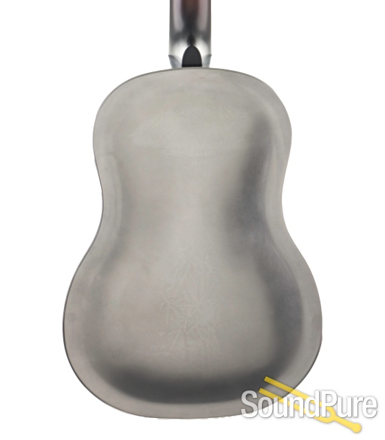National Raw Tricone Steel Resonator Guitar #25174 — image 6