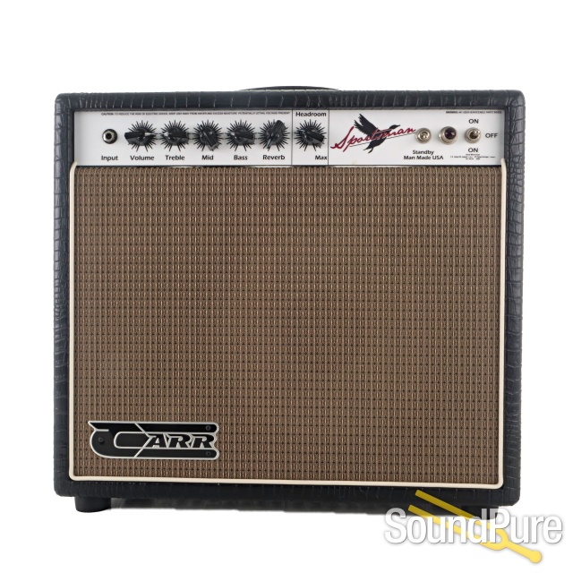 Carr Amplifiers Sportsman 19W 1x12 Combo, Black Gator - Used — image 1