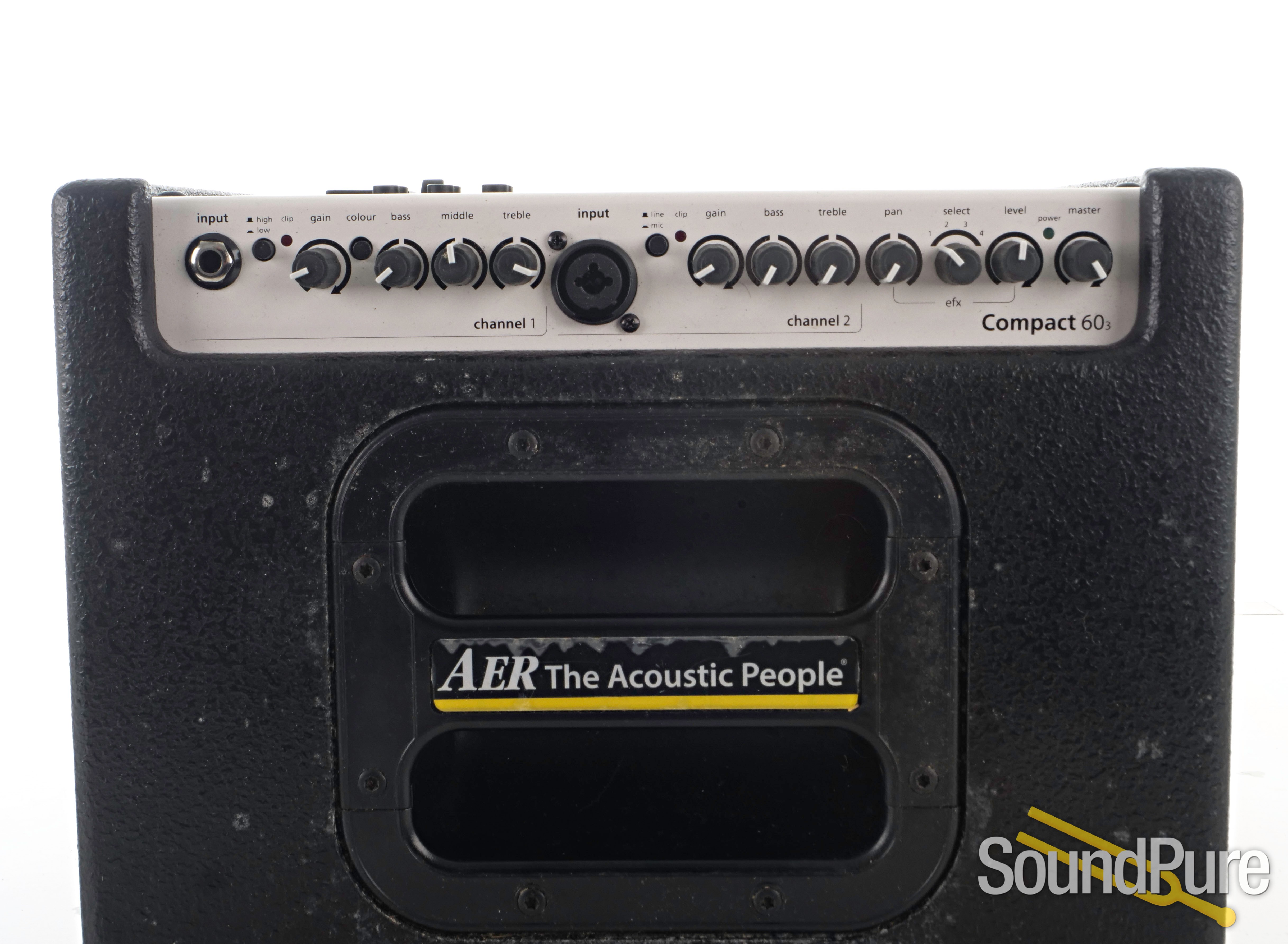 AER Compact 60/3 Acoustic Guitar Amplifier - Used 