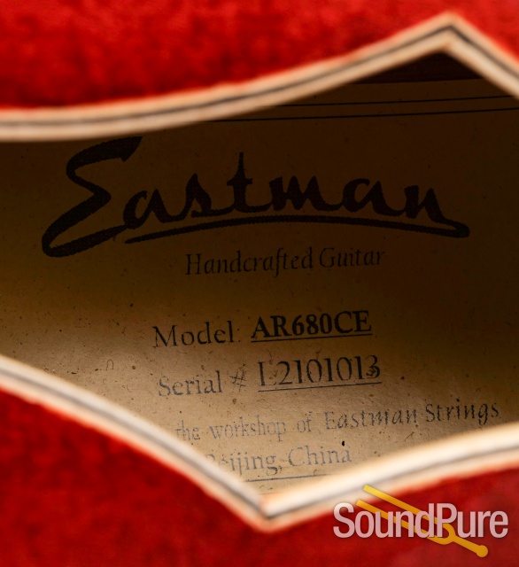 Eastman AR680CE John Pisano Archtop Guitar #L2101013 - Used — image 4