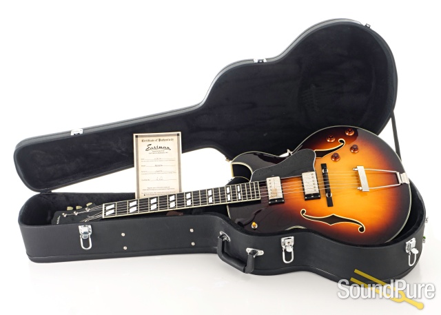 Eastman AR372CE-SB Archtop Electric Guitar #L2100012 - Used — image 6