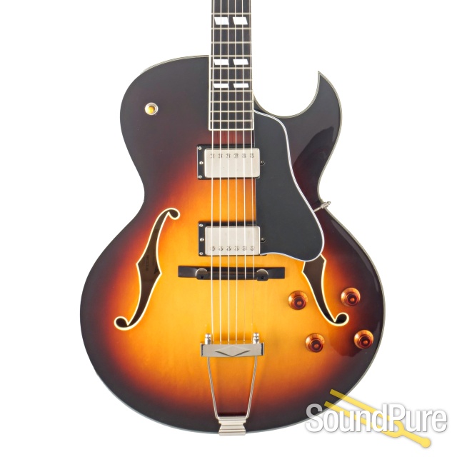 Eastman AR372CE-SB Archtop Electric Guitar #L2100012 - Used — image 1