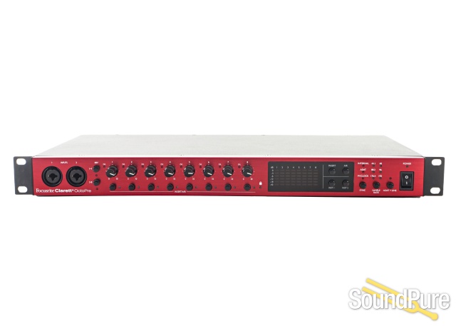 Focusrite Clarett+ 8Pre 8-Channel Interface - Used — image 1