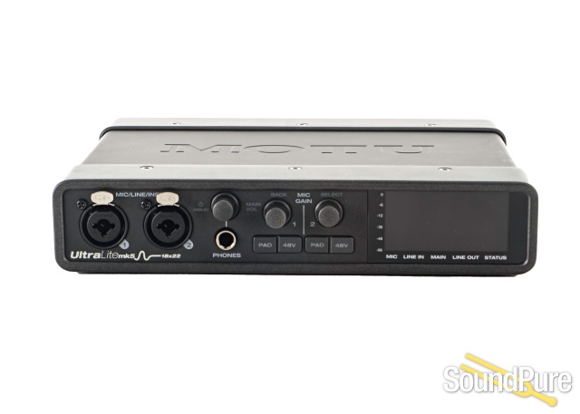 Motu UltraLite-mk5 Hybrid Audio Interface - Used — image 1