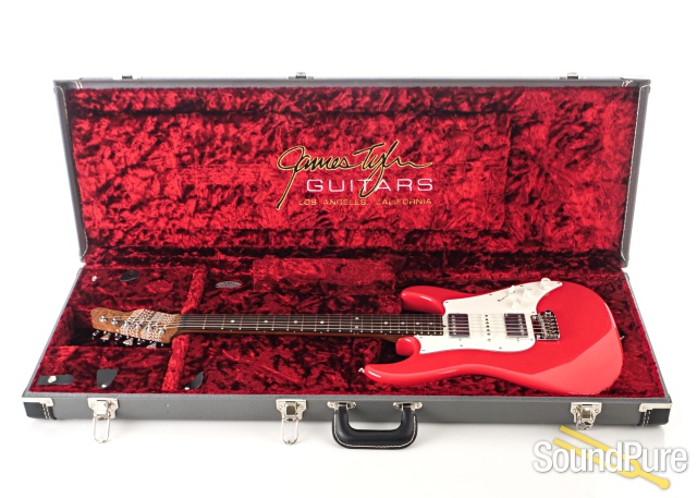 Tyler Studio Elite HD-P Fiesta Red Electric Guitar #24038 — image 4