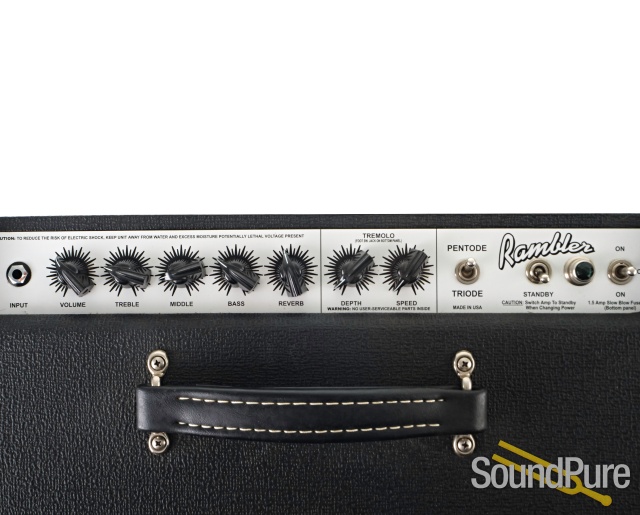 Carr Amplifiers Rambler 28W 1x12 Combo Amp Black - Used — image 2
