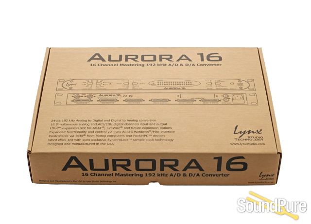 Lynx Aurora 16 and FireWire card D/A and A/D - Used — image 2