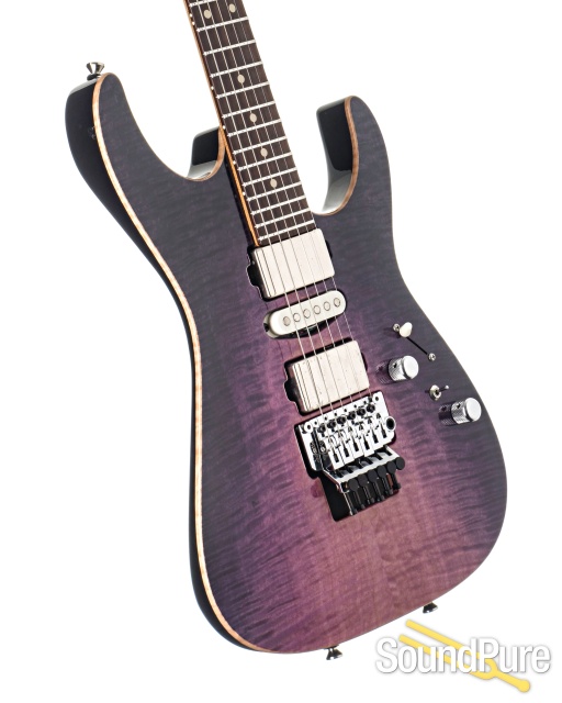 Anderson Li'l Angel Purple Wakesurf Guitar #03-22-21N - Used — image 2