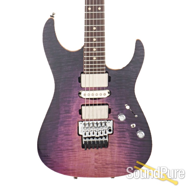 Anderson Li'l Angel Purple Wakesurf Guitar #03-22-21N - Used — image 1