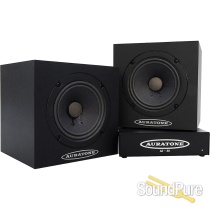 Auratone 5C Passive Cubes (Pair, Black) with A2-30 Amplifier