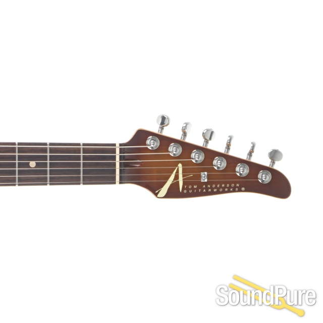 Anderson Drop Top Light Tiger Eye Burst Guitar #02-07-24A — image 8