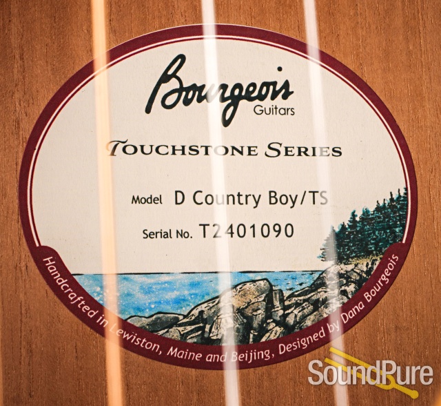 Bourgeois Touchstone D Country Boy Acoustic Guitar #T2401090 — image 7