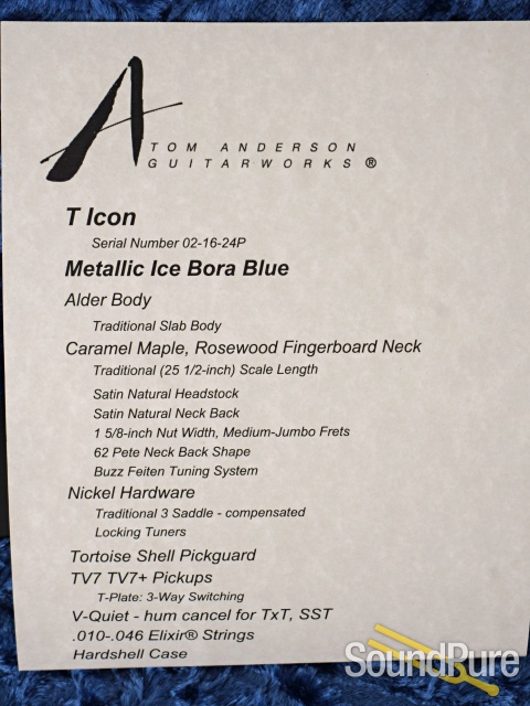 Anderson T Icon Metallic Ice Bora Blue #02-16-24P — image 5