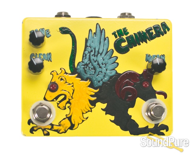 Flickinger The Chimera Boost / Overdrive Pedal Light Lime — image 1