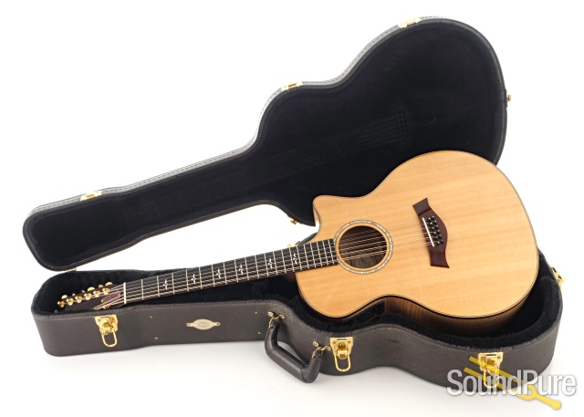 Taylor 654-CE LTD 12-String Acoustic Guitar #20021008152 - U — image 6