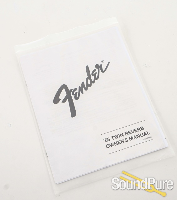 Fender '65 Reissue Twin Reverb Guitar Combo Amplifier - Used — image 6