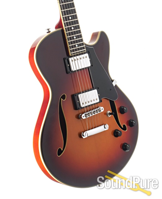 Comins GCS-1ES Autumn Burst Semi-Hollow Electric #112338 — image 3