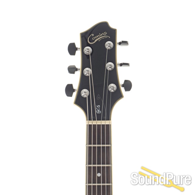 Comins GCS-1ES Vintage Blonde Electric Guitar #112340 — image 4