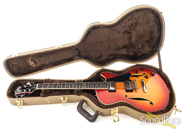 Comins GCS-1 Violin Burst Semi-Hollow Electric #112459 — image 5