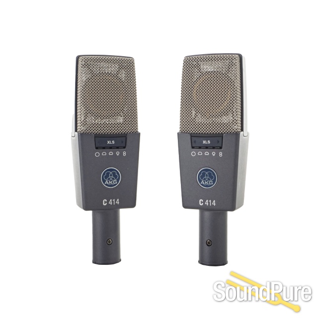 AKG C414 XLS Matched Pair - Used — image 1