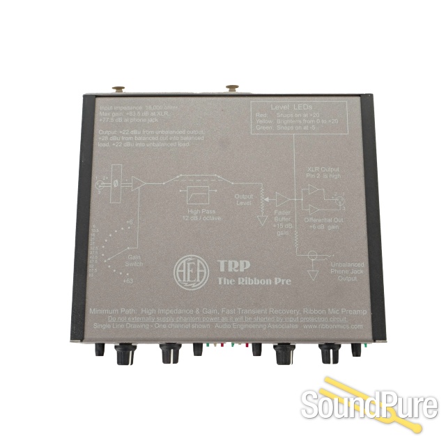 AEA TRP2 Stereo Ribbon Microphone Preamp - Used — image 2