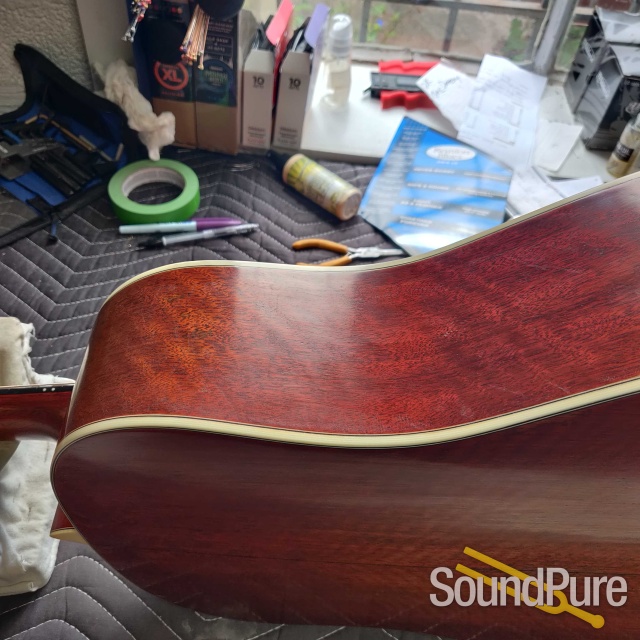 Eastman E10SS/V Addy/Mahogany Acoustic #M2350568 — image 12