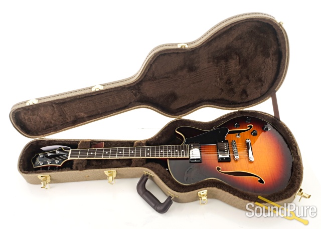 Comins GCS-1 Autumn Burst Semi-Hollow Electric #112442 — image 4