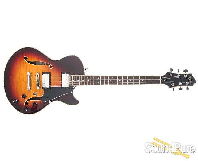 Comins GCS-1 Autumn Burst Semi-Hollow Electric #112442 — image 8