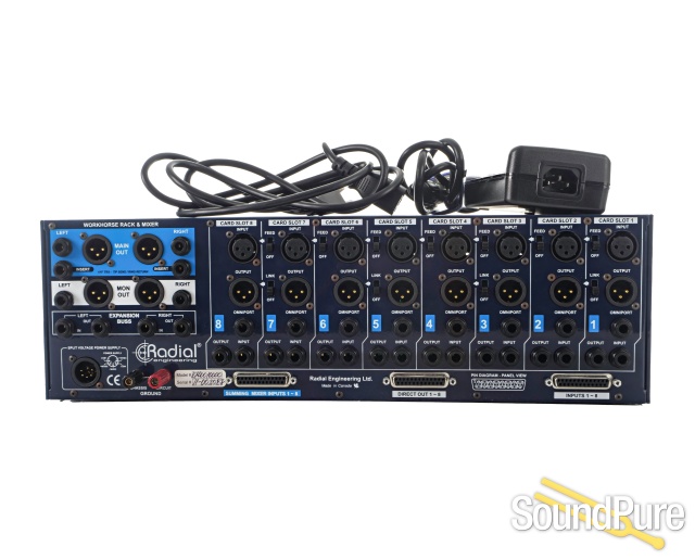 Radial Workhorse 500 Series Rack w/ Summing Mixer - Used — image 3