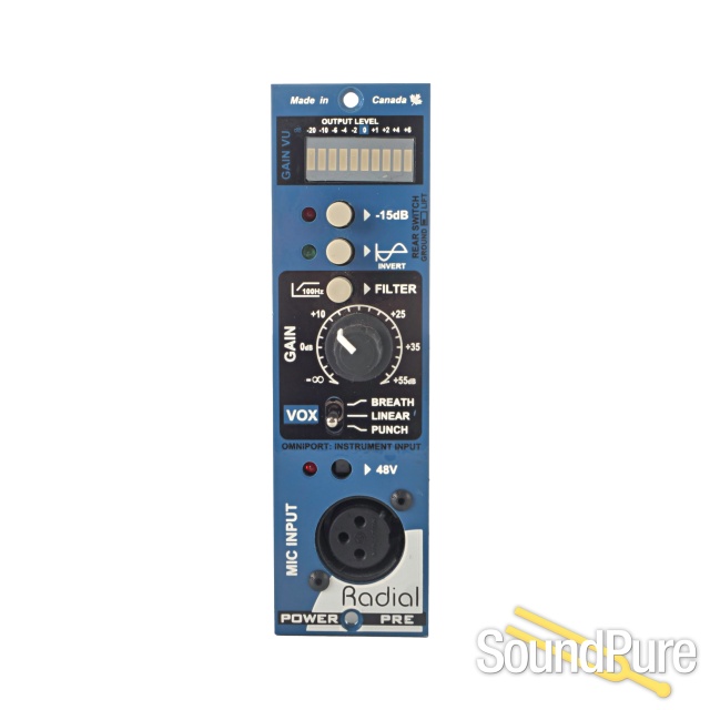 Radial Engineering PowerPre 500 Series Mic Preamp - Used — image 1