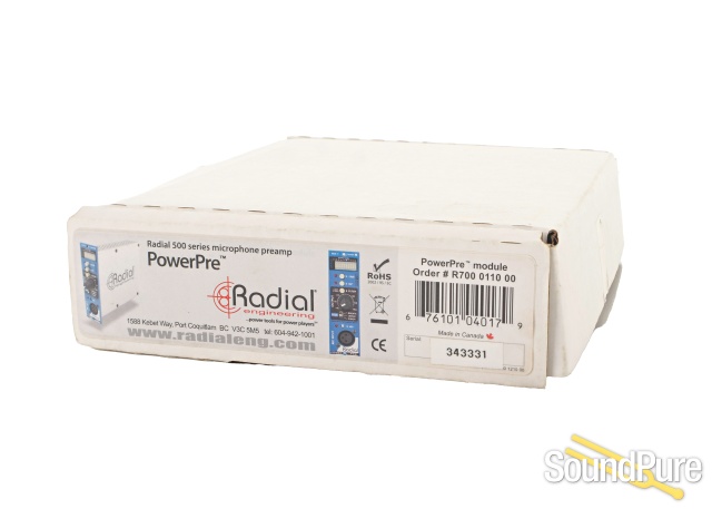 Radial Engineering PowerPre 500 Series Mic Preamp - Used — image 2