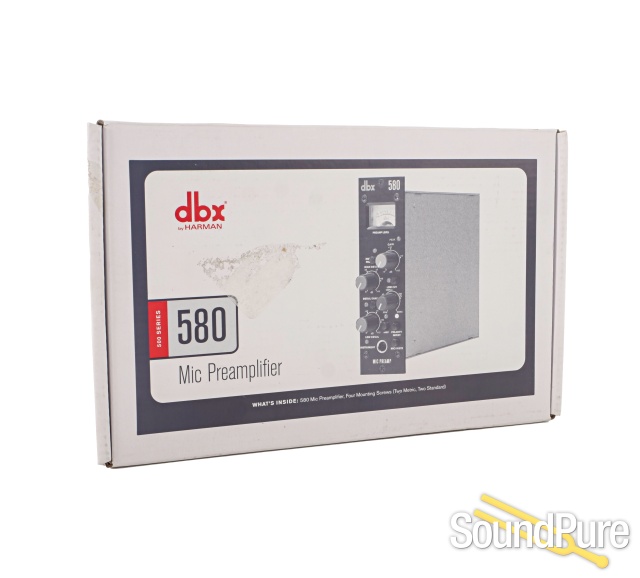 DBX 580 500 Series Microphone Preamp and DI - Used — image 2