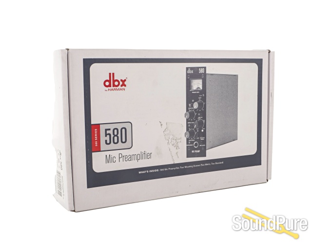 DBX 580 500 Series Microphone Preamp and DI - Used — image 2