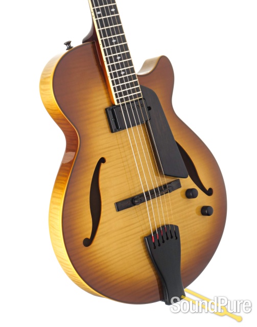Sadowsky SS-15 Caramel Burst Archtop #A1838 - Used — image 2