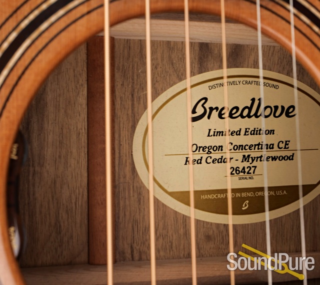 Breedlove Limited Edition Concertina Acoustic #26427 - Used — image 8