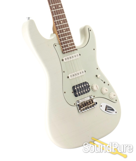 Suhr Classic S Antique Olympic White Guitar #23337 - Used — image 2